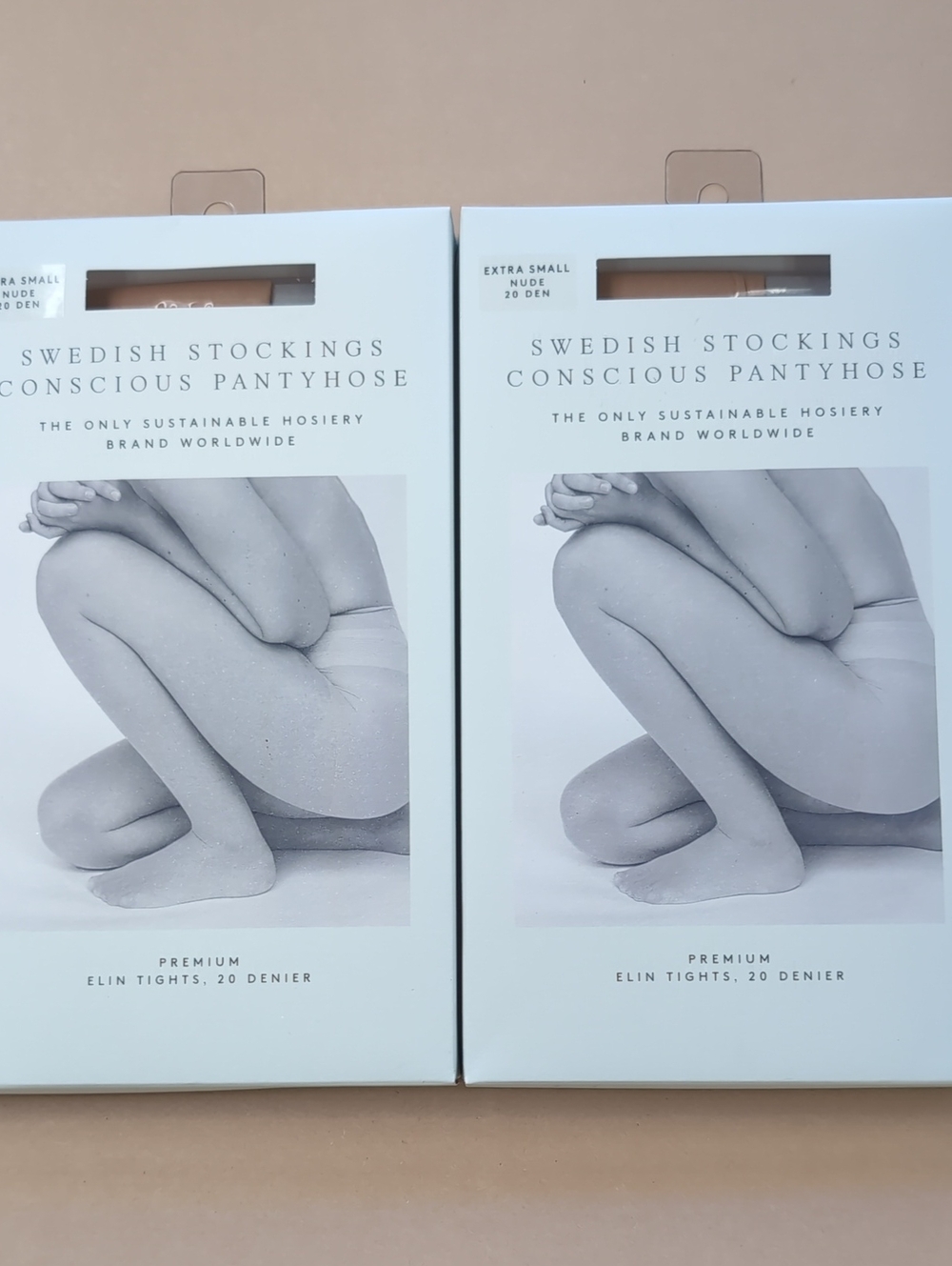 Elin 20 Denier Tights - Nude Set Of 2
